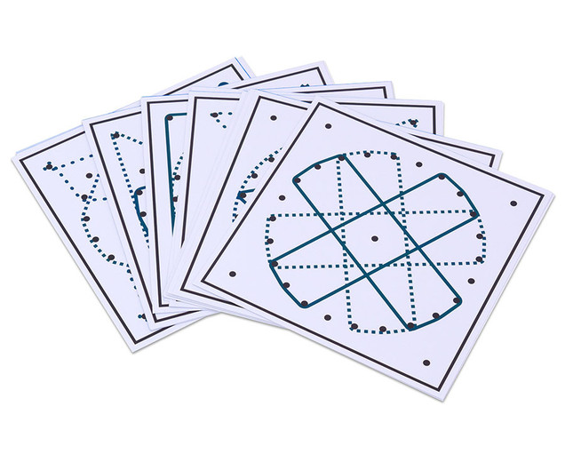 Geoboard Cards Circle