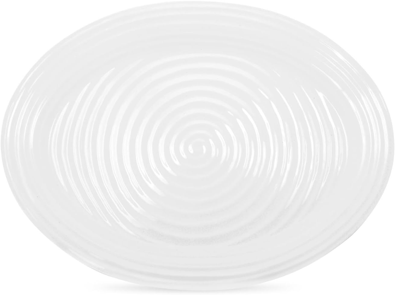 Sophie Conran for Portmeirion Plate, Porcelain, White, 40 x 51 x 4.5999999999999996 cm