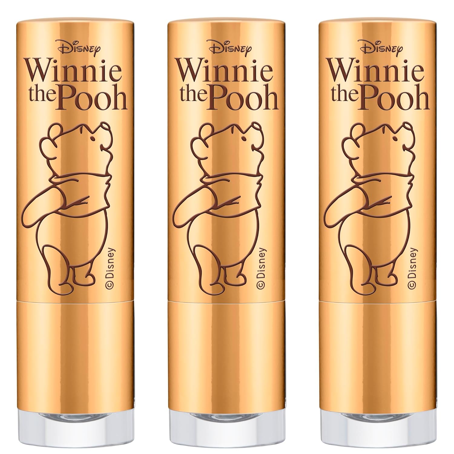 Catrice Disney Winnie the Pooh Lip Balm, No. 010, Red, Vegan, Paraben-Free, No Microplastic Particles, Nanoparticles Free, Pack of 3 (3 x 3.2 g)
