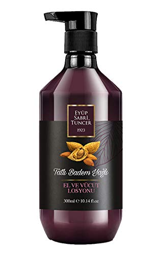 EYÜP SABRII TUNCER 1923 Natural Sweet Almond Vegan Hand & Body Lotion 300 ml (Pet Bottle)