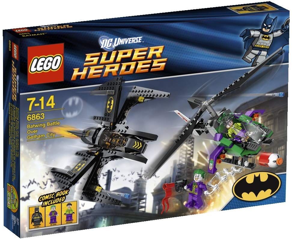 Lego Super Heroes 6863: Batwing Battle Over Gotham City