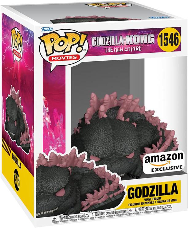 Funko POP! Films: Godzilla v Kong 2 - Godzilla (Sleeping) - Amazon Exclusive - Vinyl Collectible Figure - Gift Idea - Official Merchandise - Toys for Children & Adults