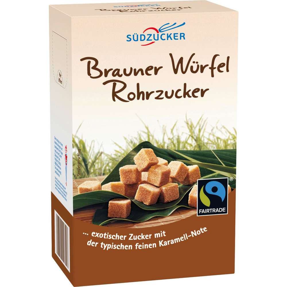 cubes of cane sugar