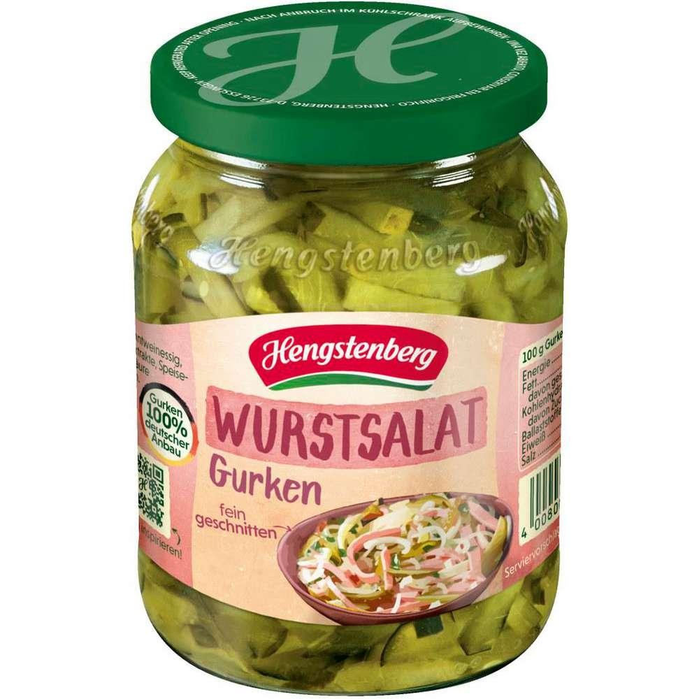 Sausage salad cucumbers