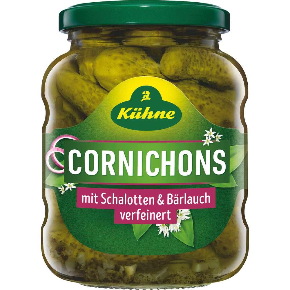 Spicy gherkins, wild garlic shallot