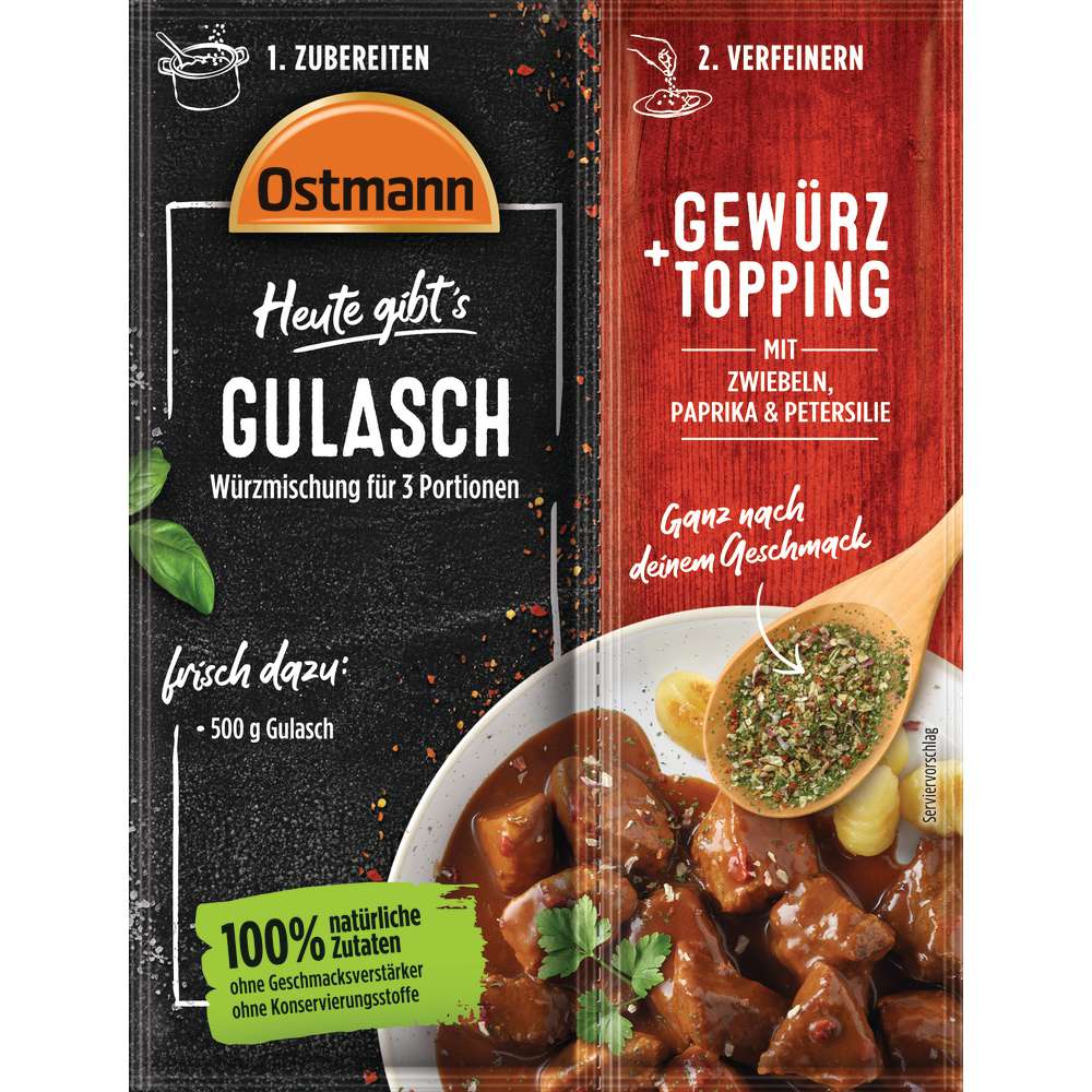 Seasoning mix for goulash