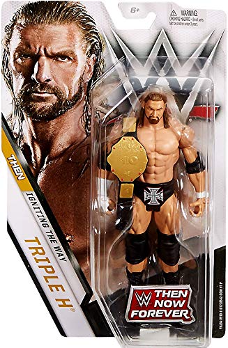 Mattel WWE Then Now Forever Limited Edition Triple H HHH Action Figure (with WHC B