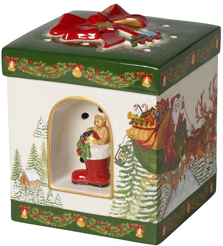 Villeroy & Boch 1483276631 Christmas Toys Gift Set Large Square Santa Claus
