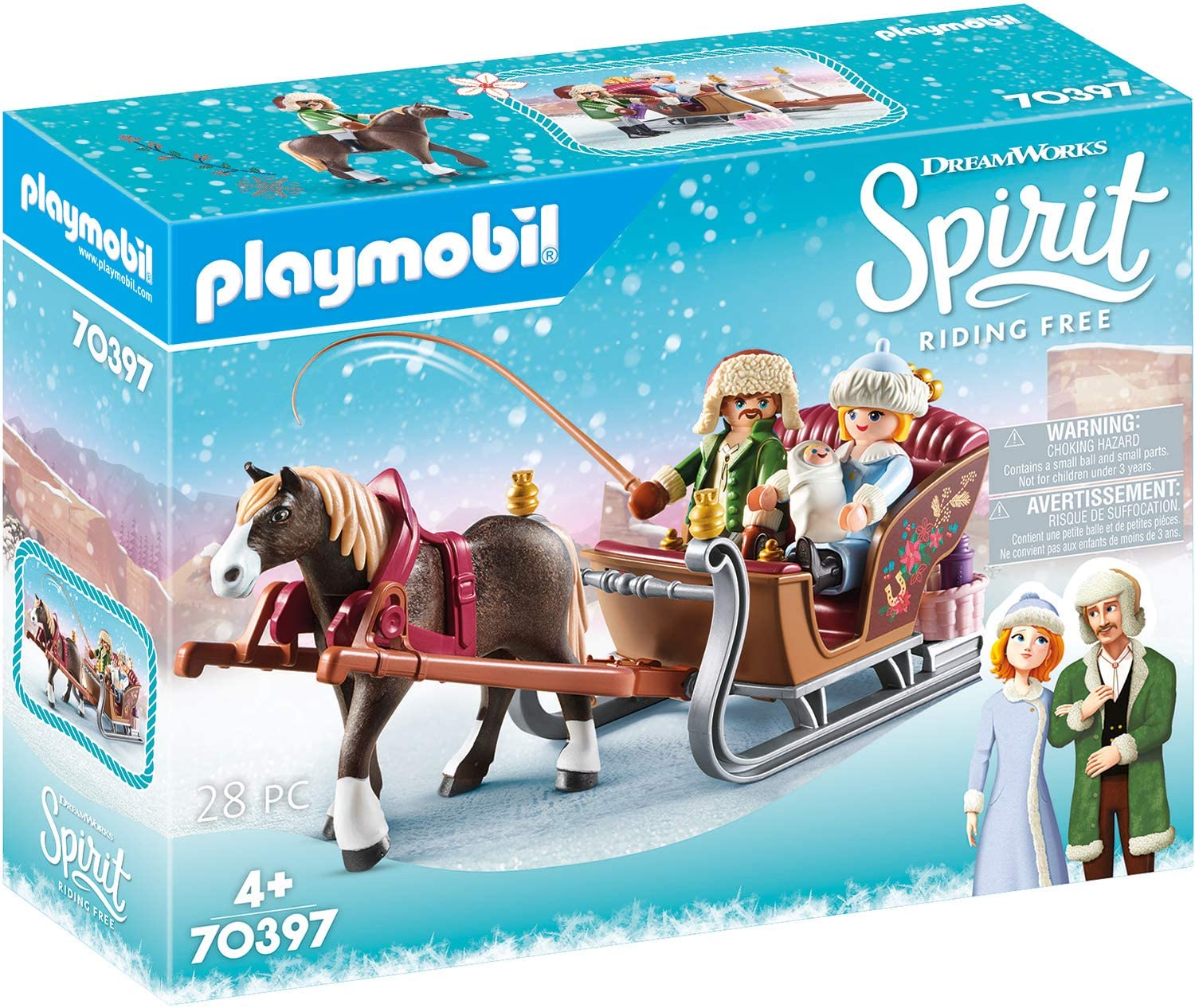 Playmobil 70397 Winter Sleigh Ride 4 Years And Above