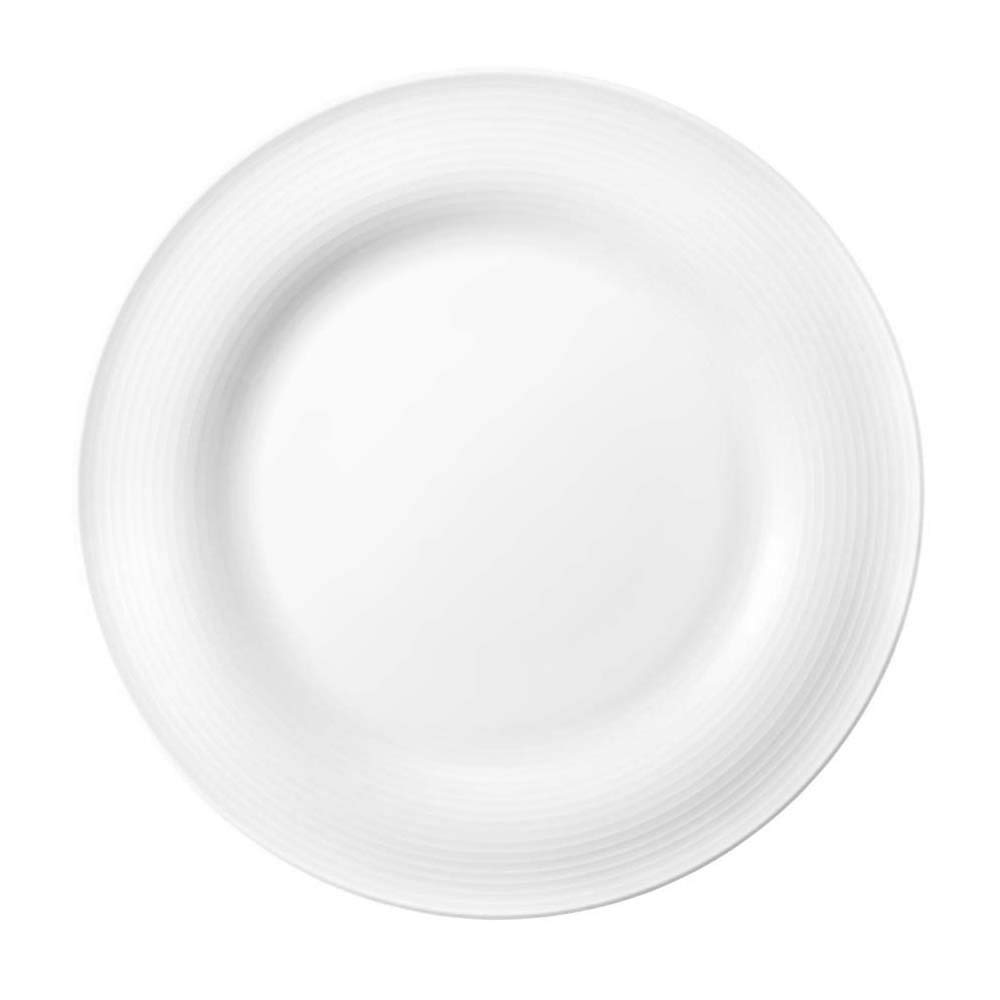 Seltmann Weiden Seltmann Beat Dinner Plate Round 27.5 cm Set of 6 White