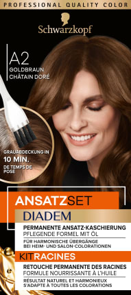 Schwarzkopf Diadem Set of lugs Golden brown A2, 1 pc