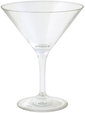 Strahl Martini 401903 Cocktail Glasses Unbreakable Polycarbonate 10 oz Clear 296 ml Pack of 12