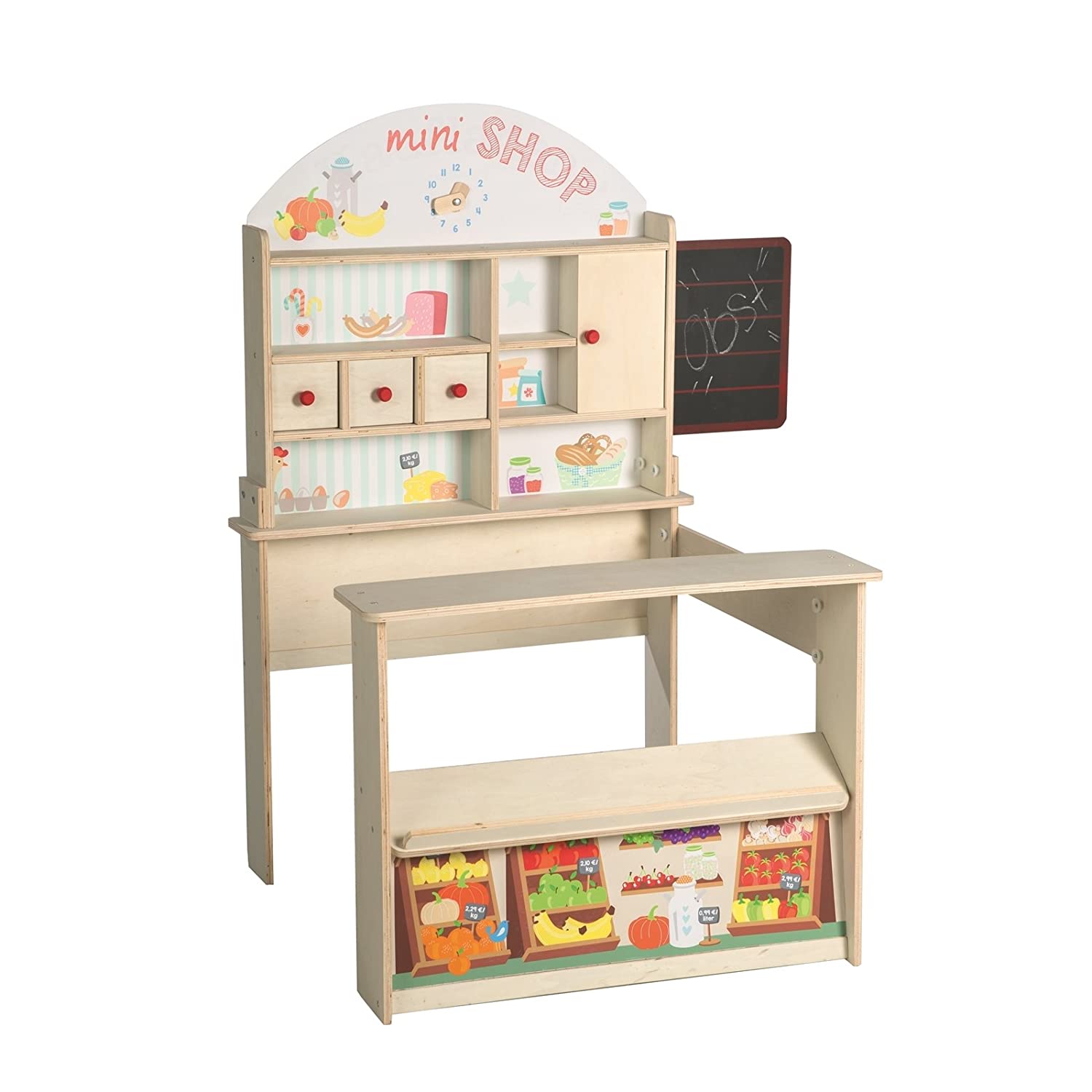 Roba Grocery Shop Mini Shop Children’S Shopkeeper Toy  Mini-Shop (Without