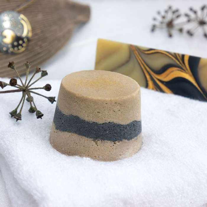Seifenmanufaktur Sauberkunst, Solid Shampoo (Mayan Gold)
