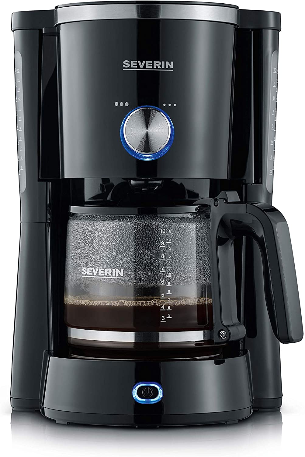 Severin KA 4820 Coffee Machine TypeSwitch 1000 W 1.25 L Black