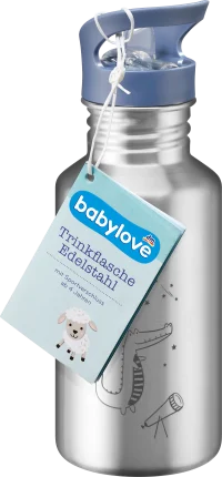 babylove Children's drinking bottle stainless steel, 500 ml, 1 piece