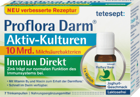 tetesept Proflora intestinal drinking bottle 7 pcs., 75.6 g