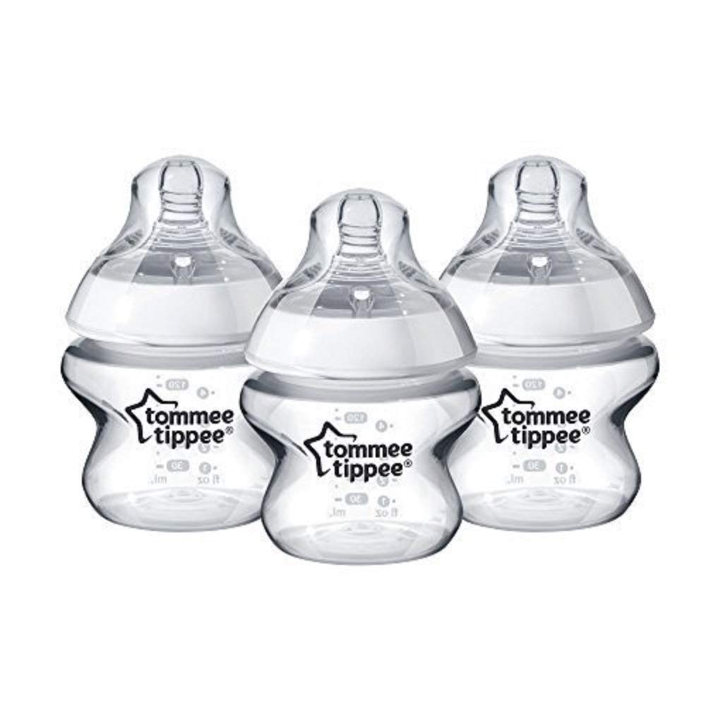 Tommee Tippee Closer to Nature 150 ml/5fl oz Feeding Bottles (Pack of