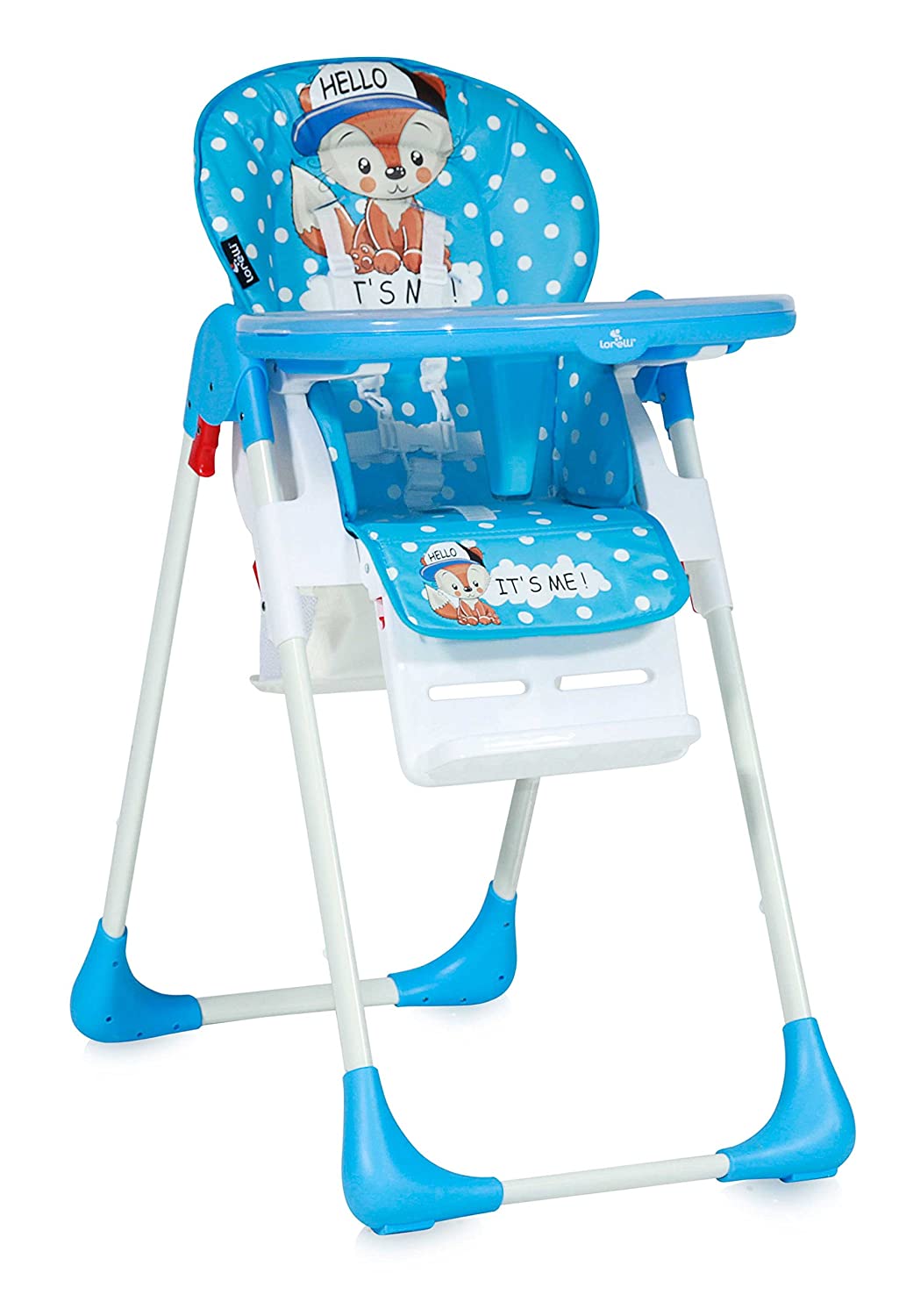 Lorelli Tutti Frutti 10100261805 Baby Highchair Grey blue