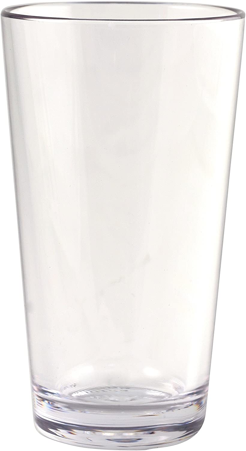 Strahl 403803 Unbreakable polycarbonate beer glass \"Mixing Glass Clear\", 473 ml, 1 piece