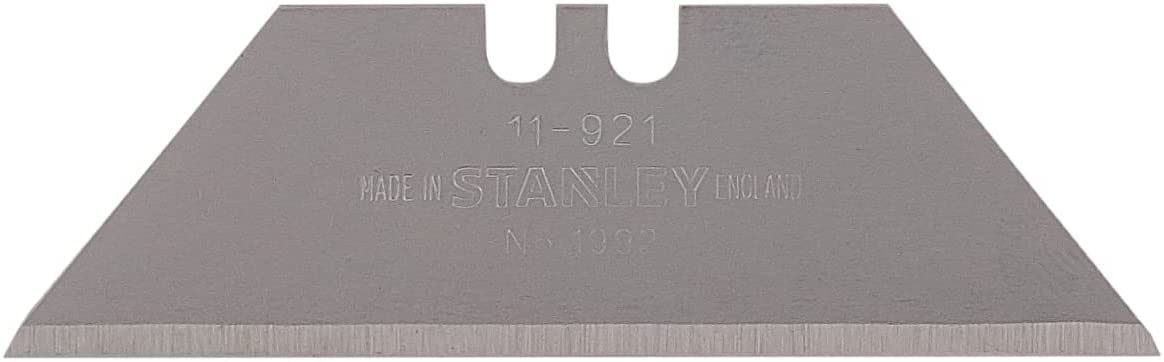 Stanley Trapezium blade 1992 (without perforation, 0.65 mm blade thickness, 62 mm blade length) 10X10 pack, 6-11-921