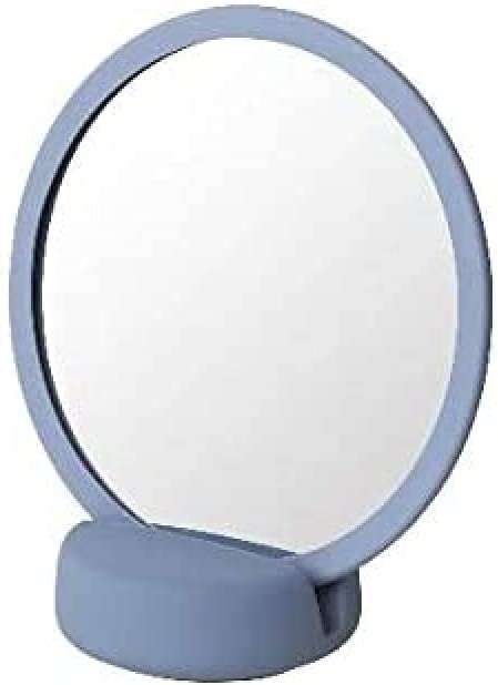 Blomus - SONO 69165 Cosmetic Mirror Ashley Blue Ceramic / Silicone (H x W x D) 185 x 90 x 170 cm