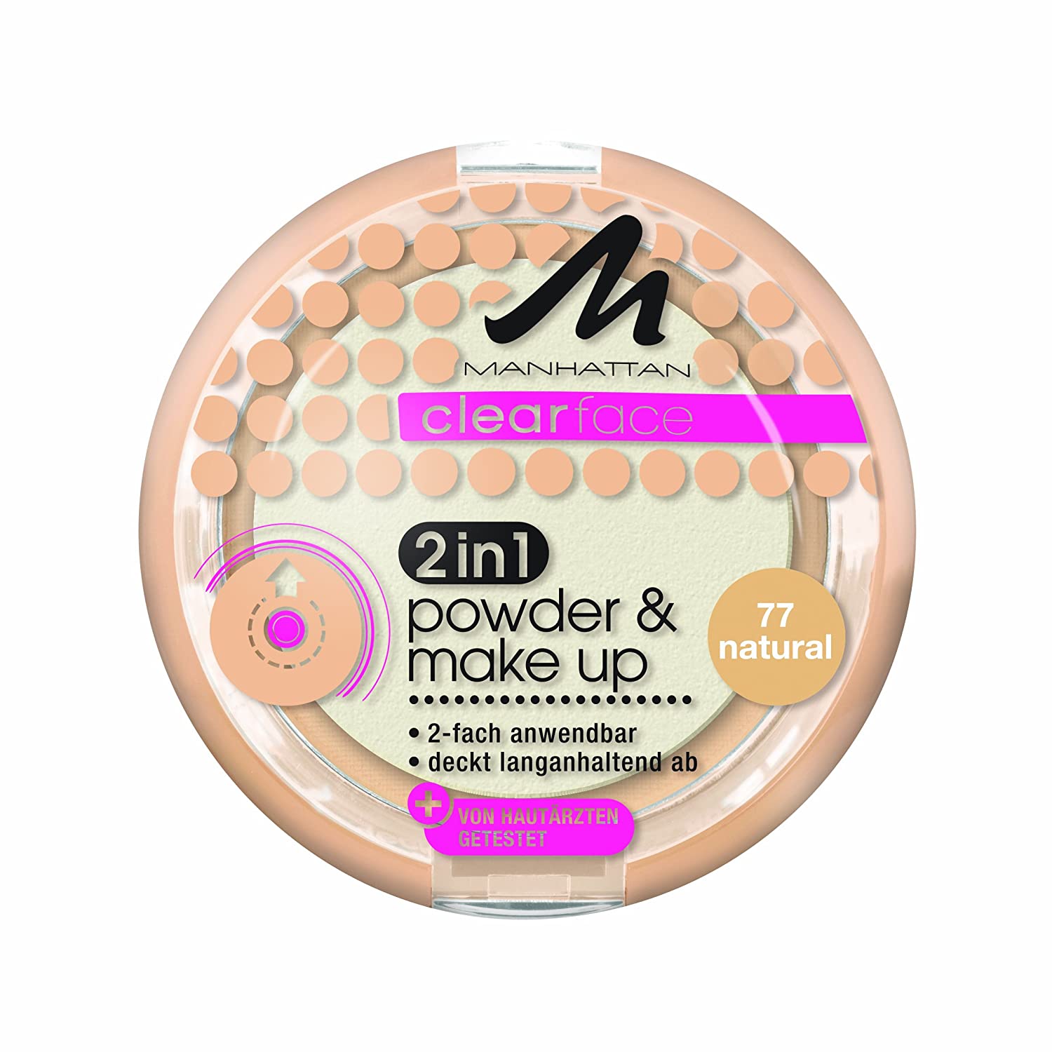 manhattan Manhattan, CF, 2 in 1, Powder & Make Up, ‎77