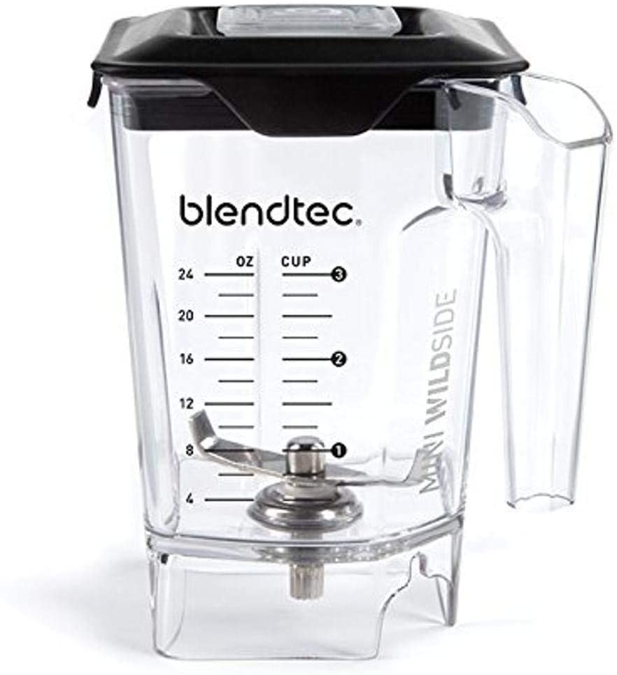Blendtec 40-642-50 Mini Wildside Jar Container, 1.3 L, Transparent