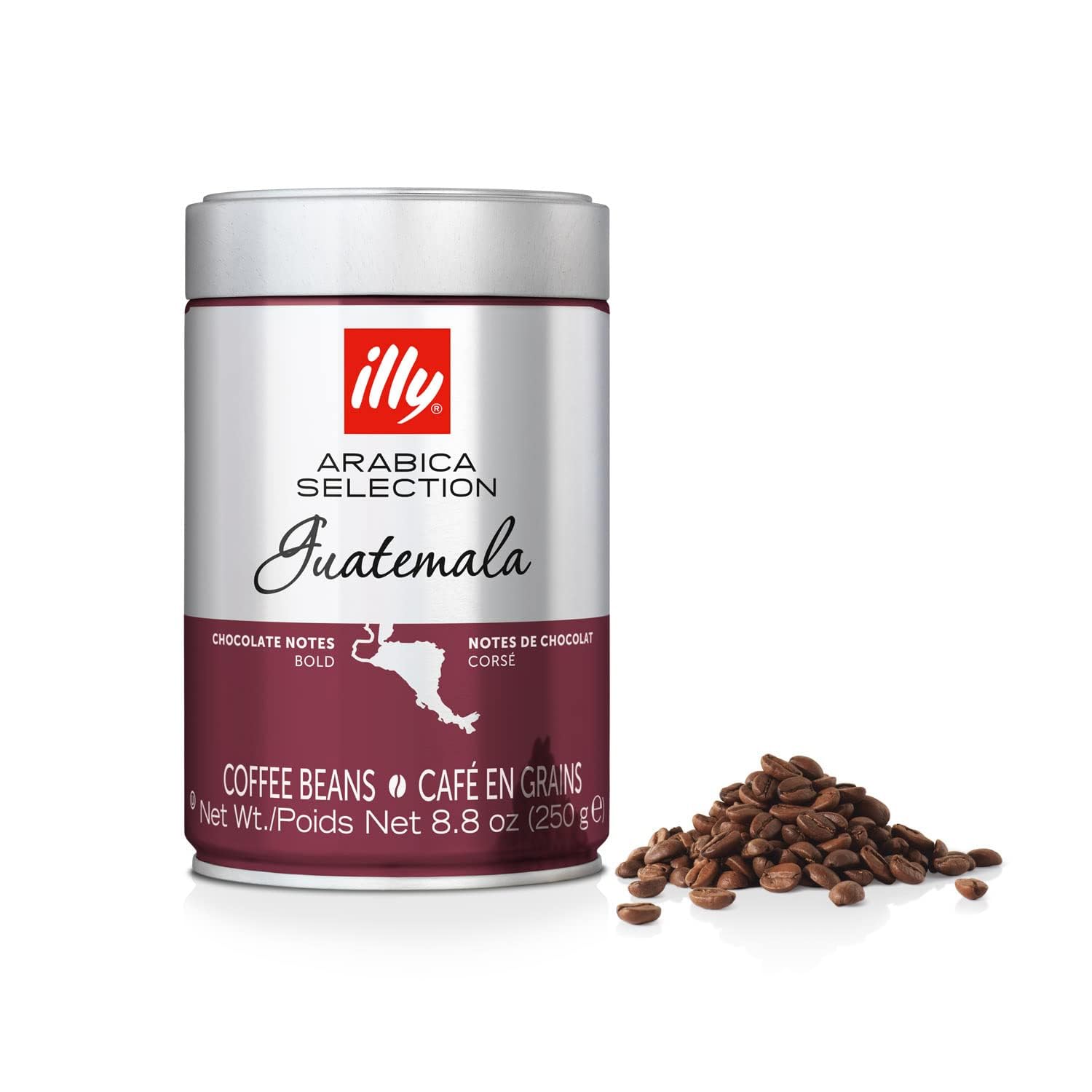 illy Coffee Beans Arabica Coffee Beans Selection Guatemala Pack of 6 (6 x 250 g)