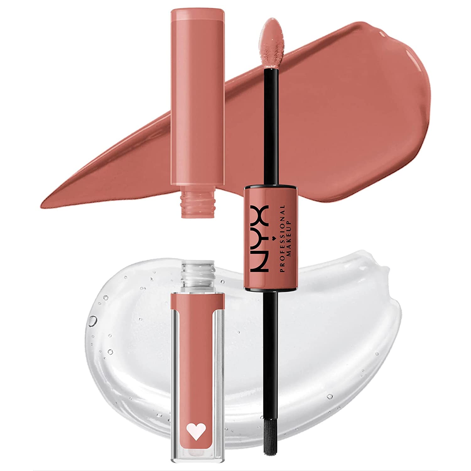NYX Professional Makeup Lip gloss, highly pigmented and long-lasting formula, non-staining, shine loud, 25 Daring Damsel, ‎25