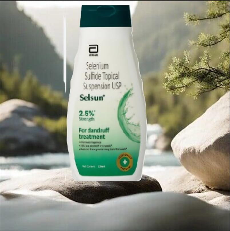 SG Organics Suspension Anti-Dandruff Shampoo 120ml