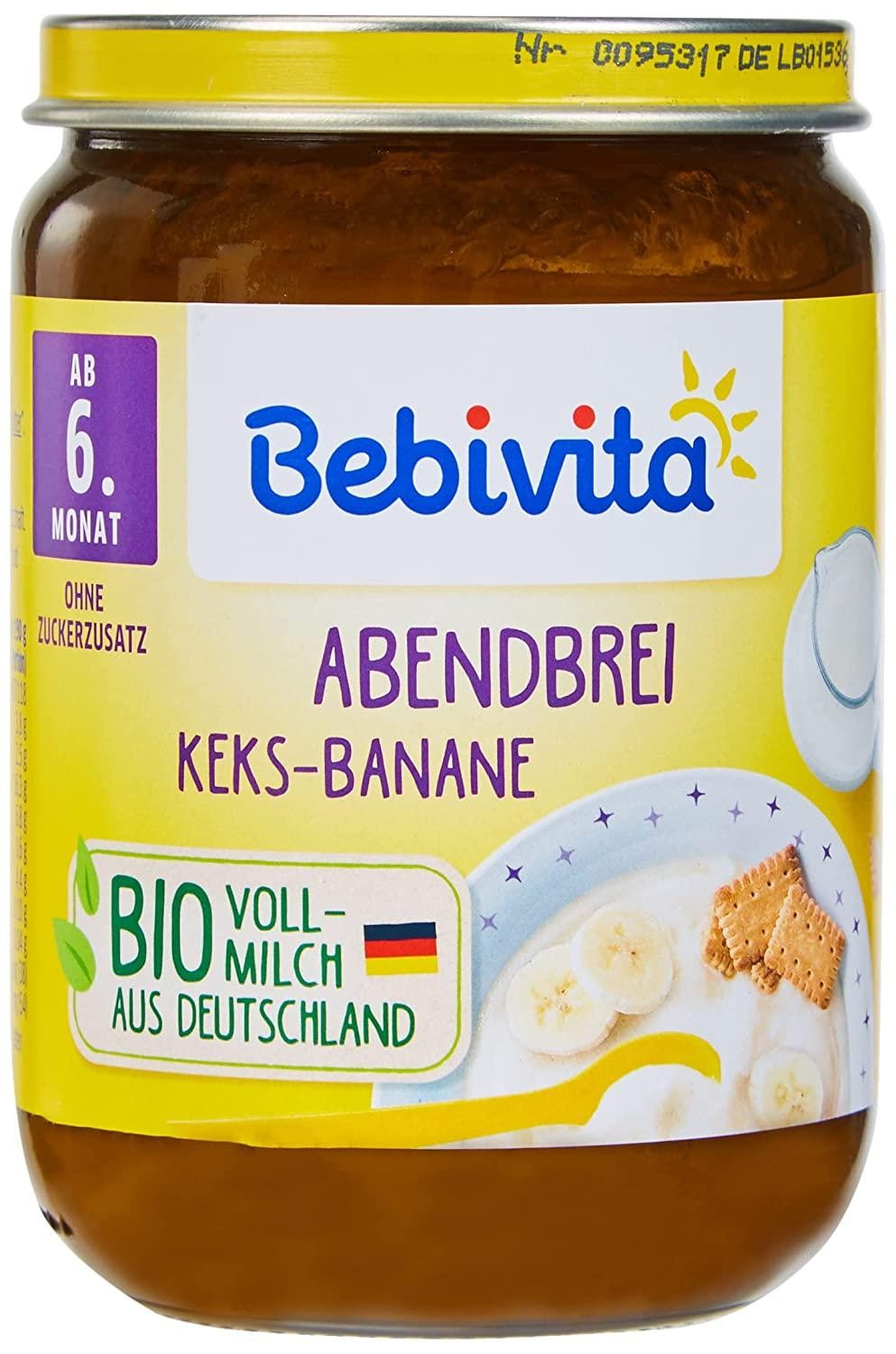 Bebivita Abendbrei Keks-Banane, 190 g