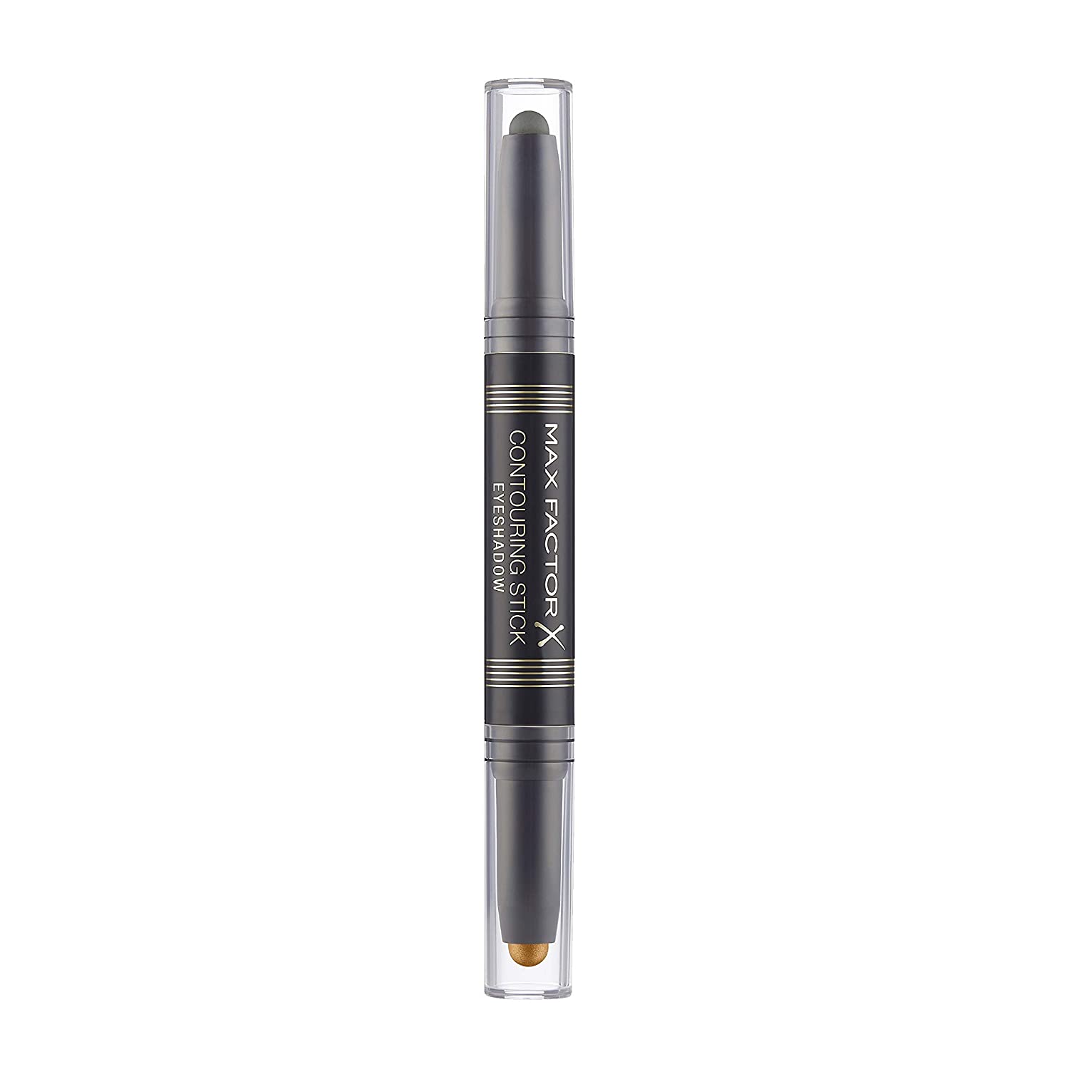 Max Factor Contouring Stick Eyeshadow Bronze Moon & Forest Green - Eyeshadow Pencil with Light and Dark Shade for a Successful Eye Look - With Creamy Texture, ‎bronze