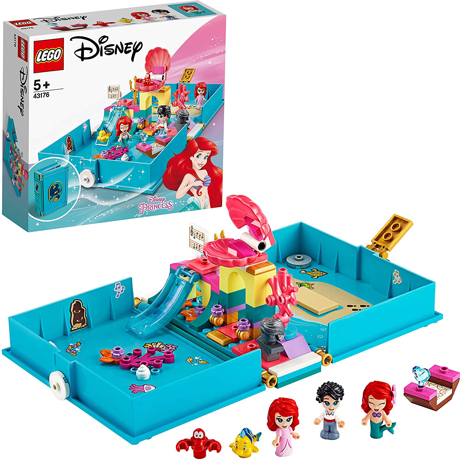 Lego Disney Princess Fairy Tale Book Building Kit, Ariel