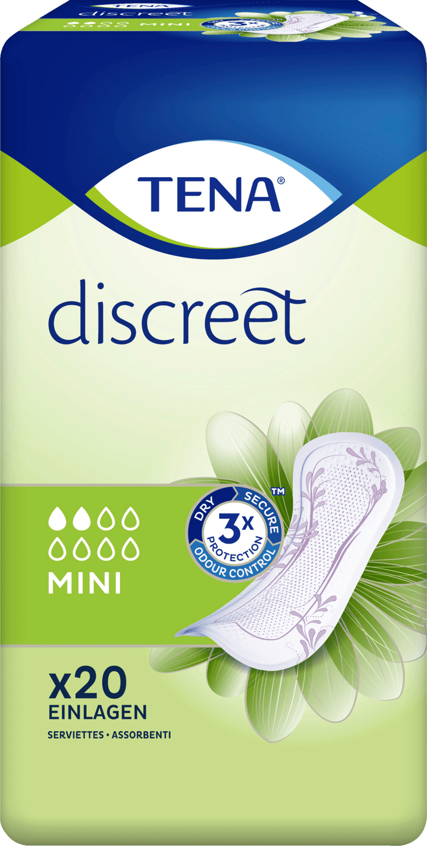 TENA Discreet Mini, 20 St