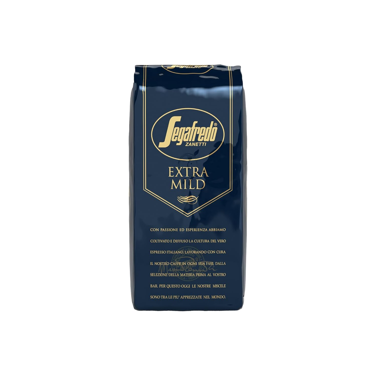 Segafredo Zanetti Linea Bar Extra Mild - Whole Beans (1 kg Pack) - Coffee Beans for All Preparation Types from Espresso to Caffè Crème, Suitable for Fully Automatic Machines as well as Portafilter