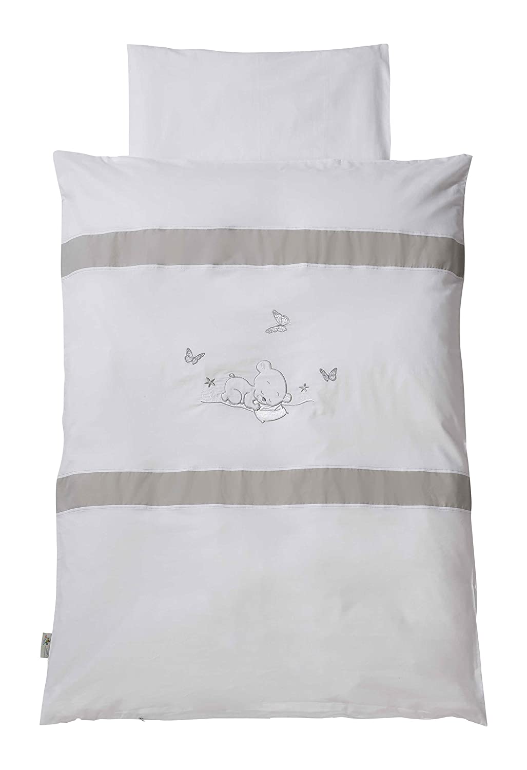 Easy Baby 90 Kit Dreambear Bed Linen 100 X 135 Cm, White