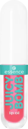 essence Lip oil Juicy Glow Juicy Bomb 02 Strawberry Star, 2.4 ml