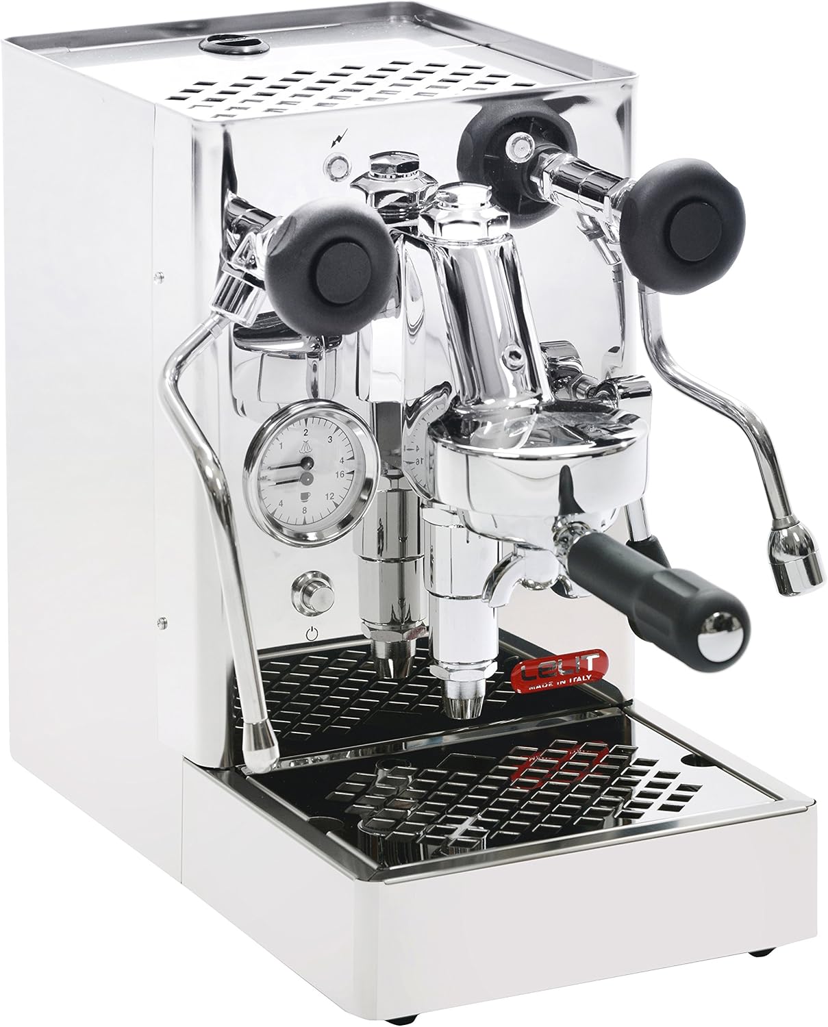 Lelit Mara PL62S Professional Coffee Machine with L58E Group for Espresso Cover, Cappuccino Stainless Steel Housing, Stainless Steel, 2 Liters, Silver