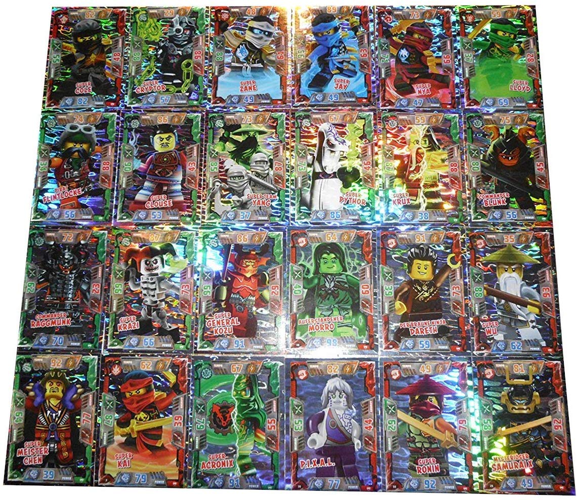 Lego Ninjago 2 (Series 2) All 24 Holo Cards