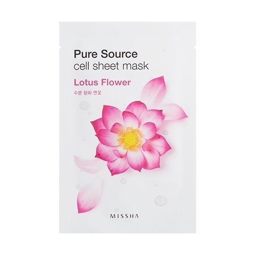 Missha Pure Source Sheet Mask (Lotus), 1 Pack