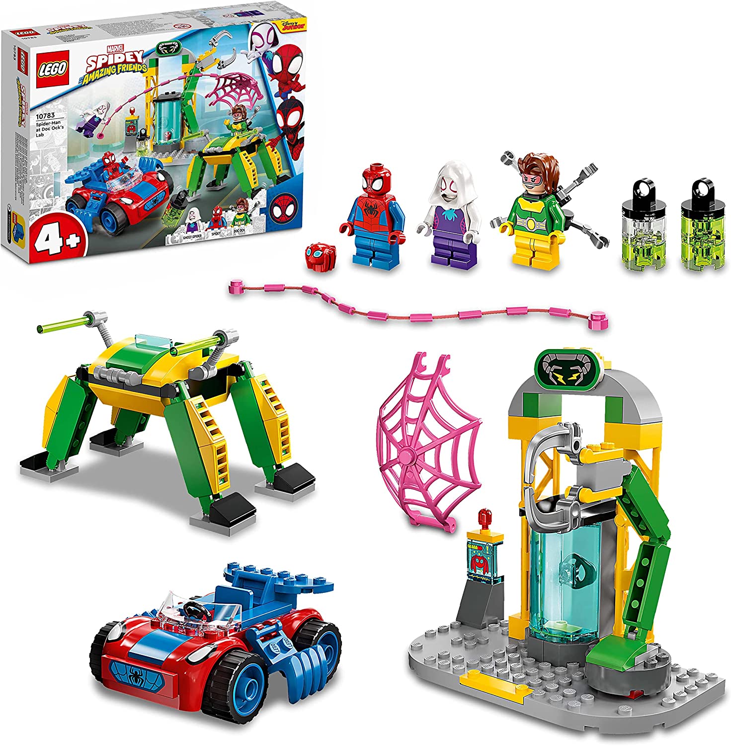 LEGO 10783 Marvel Spidey und Seine Super-Freunde Spider-Man in Doc Ocks Lab