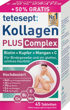 tetesept Collagen Complex 45 pieces, 41.4 g