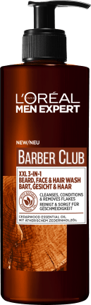 L\'ORÉAL PARiS MEN EXPERT Beard Care Barber Club 3-in-1 Beard Shampoo, 200 ml