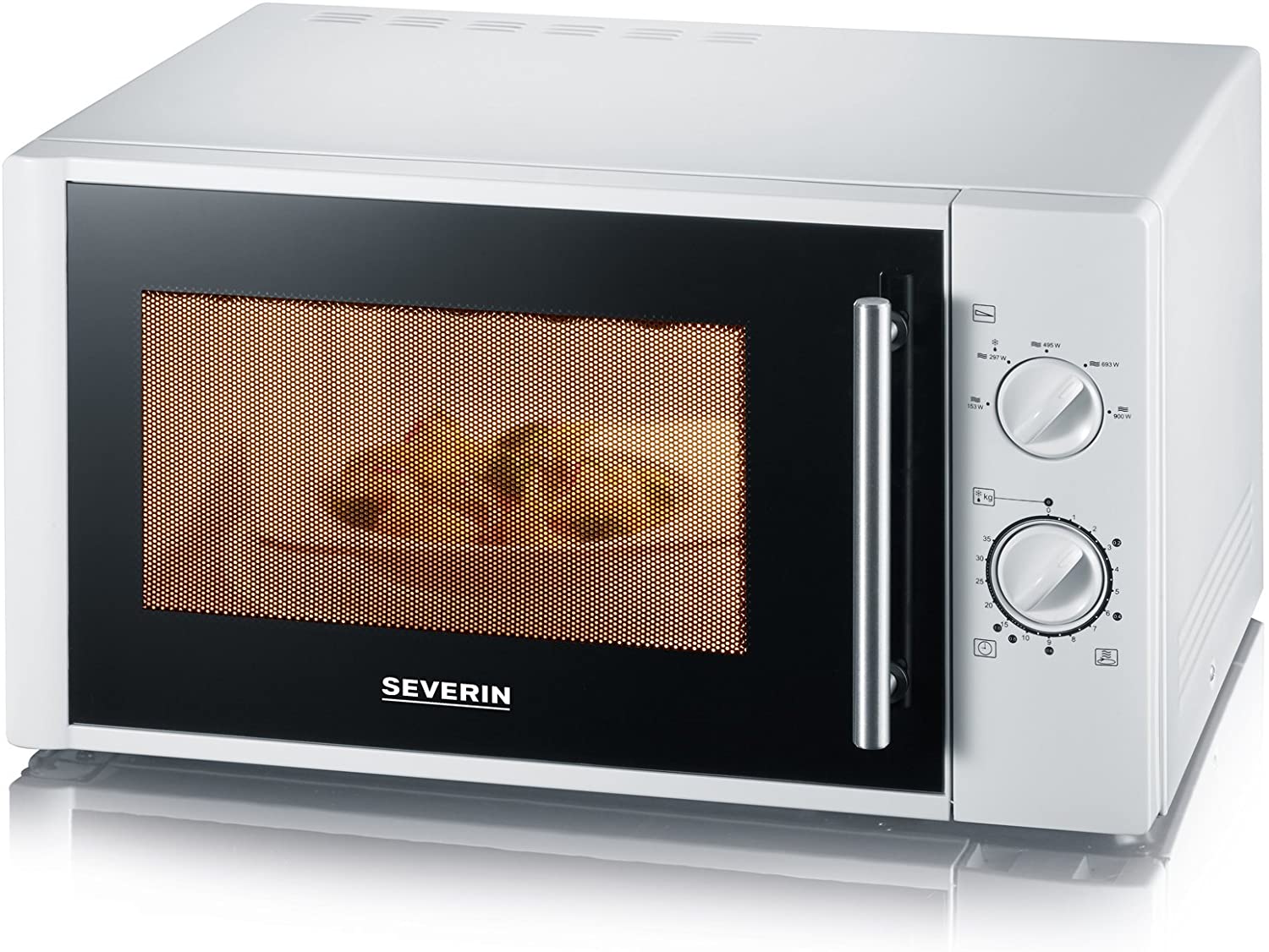 SEVERIN microwave, incl. Turntable (Ø 31,5cm), with timer function, 900W, M
