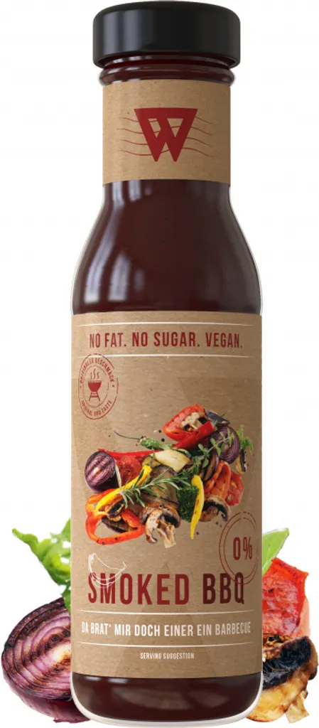 XAXX HC WunderSauce Smoked BBQ, sugar-free sauce, 250 ml