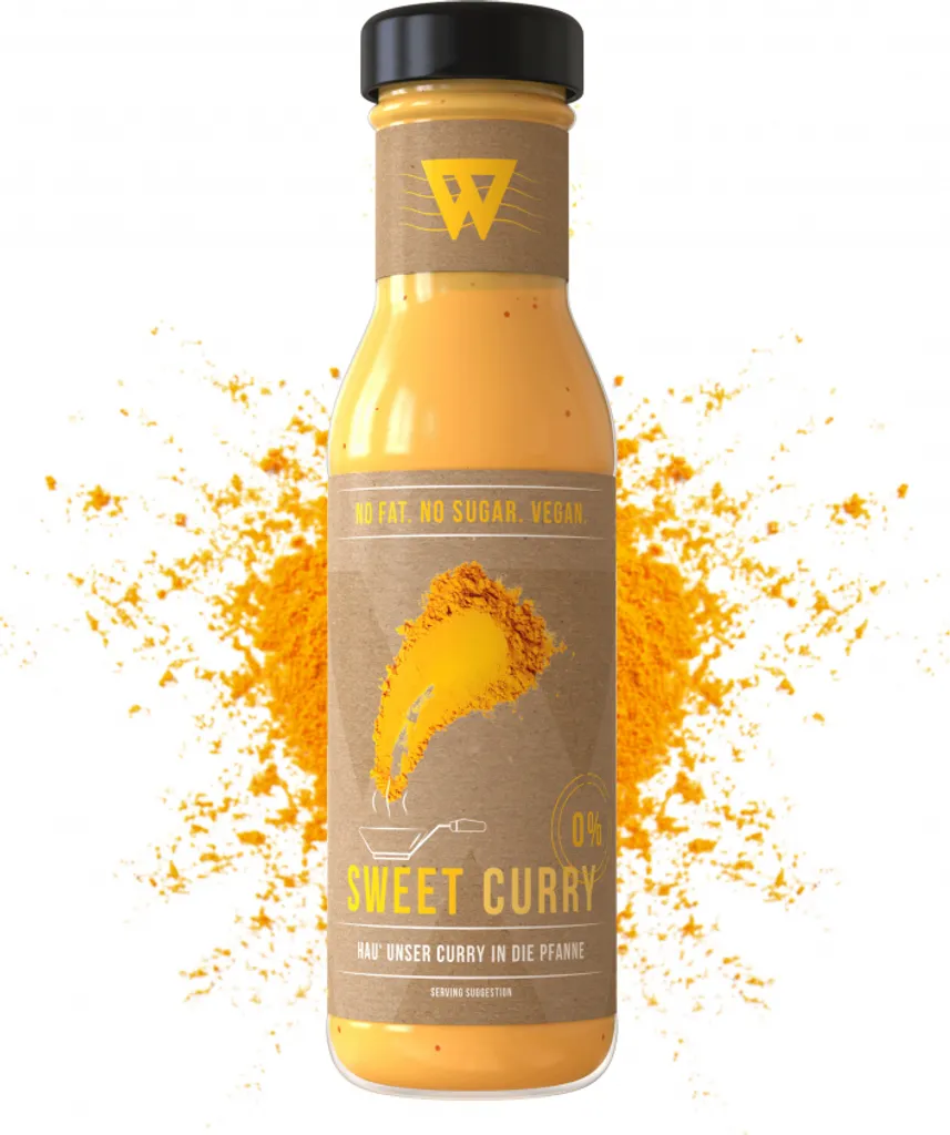 XAXX HC WunderSauce Sweet Curry, sugar-free sauce, 250 ml
