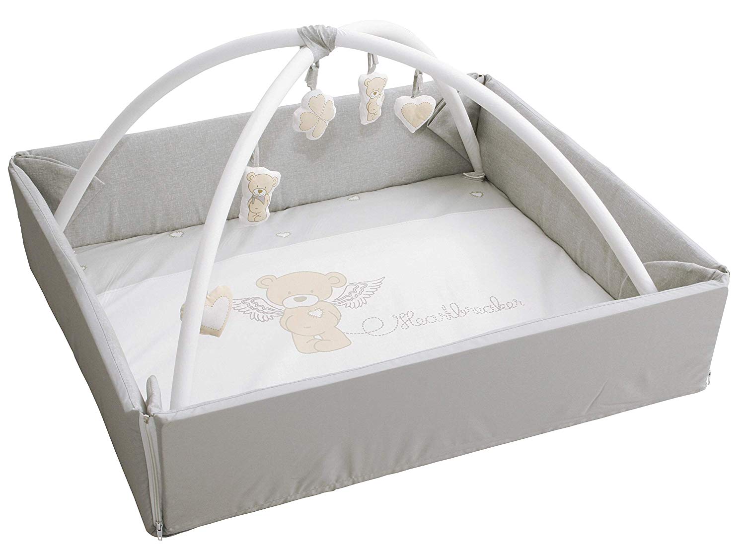 Roba – Baby Nest with Play Arch Adam and Owl