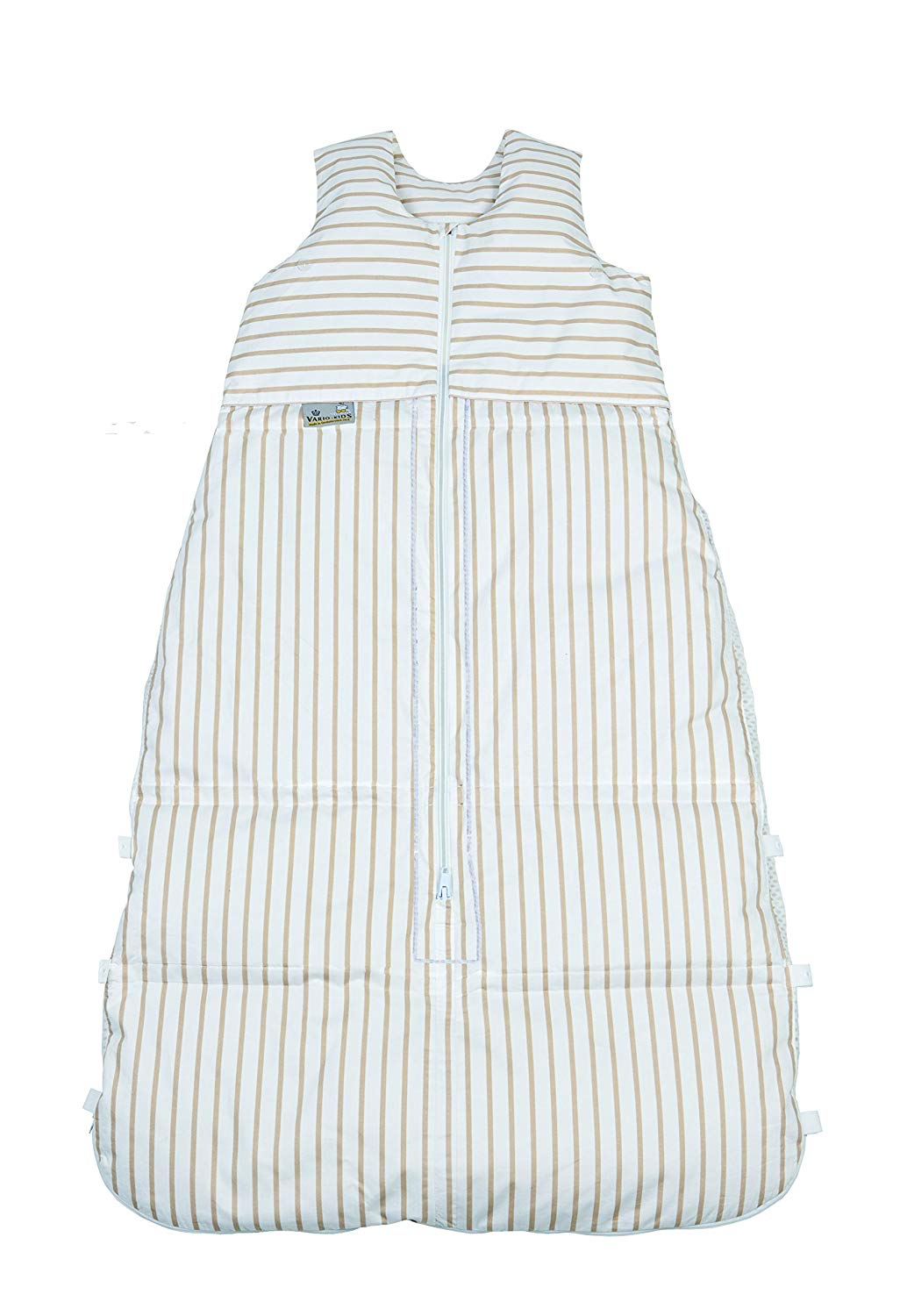 Climarelle Down Sleeping Bag Adjustable Length Age Approximately 12-24 Months White Stripes 110 cm