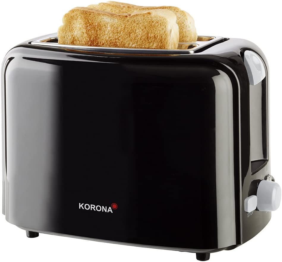 Korona Toaster, 760 W, Black